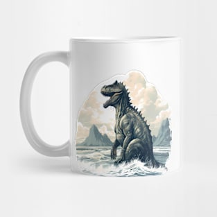 Dino in the water Mug